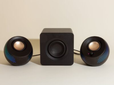 Dual EchoMate Mini Speakers